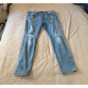 True Religion Rocco Relaxed Skinny Jeans Size 38x33